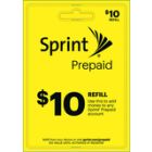 Sprint Prepaid - $10 Top-Up Prepaid Card - Yellow