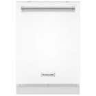 KitchenAid - 24" Top Control Built-In Dishwasher with Stainless-Steel Tub - White